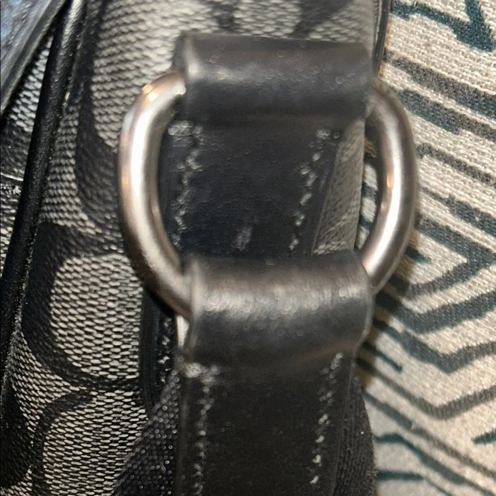 Coach Houston Map Messenger Bag